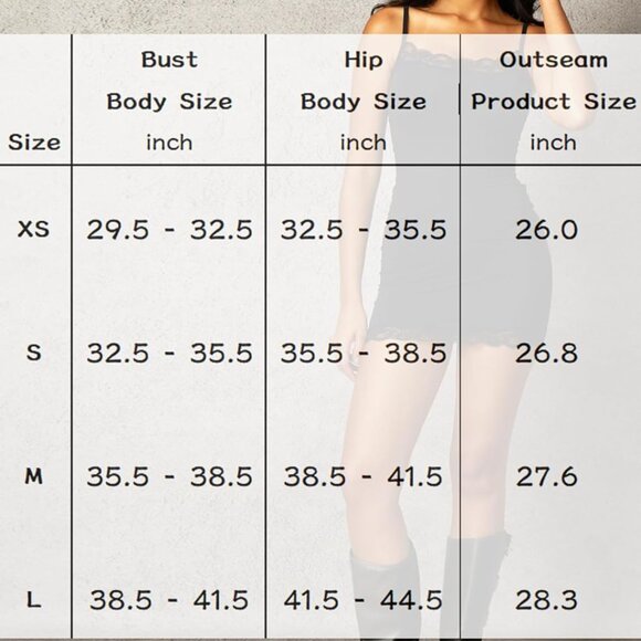 Women Lace Trim Bodycon Mini Dress Sleeveless Party Club Going Out - Picture 6 of 6